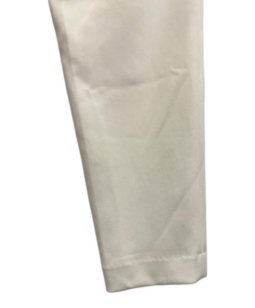 SOEJU（ソージュ）SOEJU (ソージュ) タックパンツ ホワイト サイズ:Mの古着・服飾アイテム