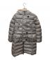 MONCLER（モンクレール）の古着「ジュヌヴリエ ファー付ダウンコート」｜グレー