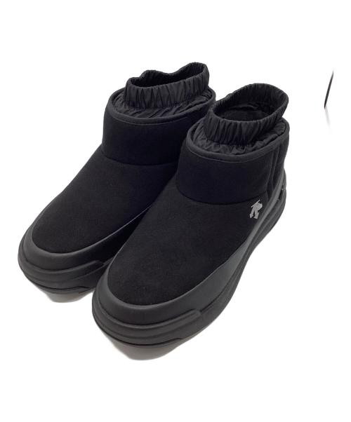 DESCENTE（デサント）DESCENTE (デサント) D.Trace UNC MID AGATブーツ ブラック サイズ:24の古着・服飾アイテム