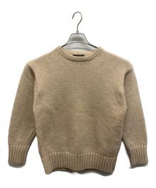 RRL（ダブルアールエル）の古着「クルーネックウールニット」｜ベージュ