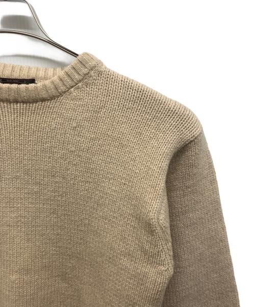 RRL（ダブルアールエル）RRL (ダブルアールエル) クルーネックウールニット ベージュ サイズ:不明の古着・服飾アイテム