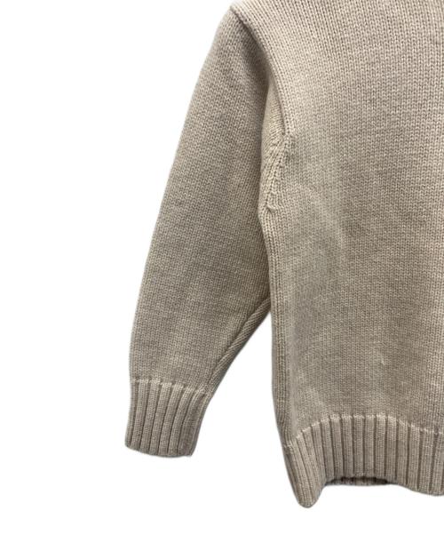 RRL（ダブルアールエル）RRL (ダブルアールエル) クルーネックウールニット ベージュ サイズ:不明の古着・服飾アイテム