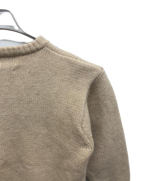 RRL（ダブルアールエル）RRL (ダブルアールエル) クルーネックウールニット ベージュ サイズ:不明の古着・服飾アイテム