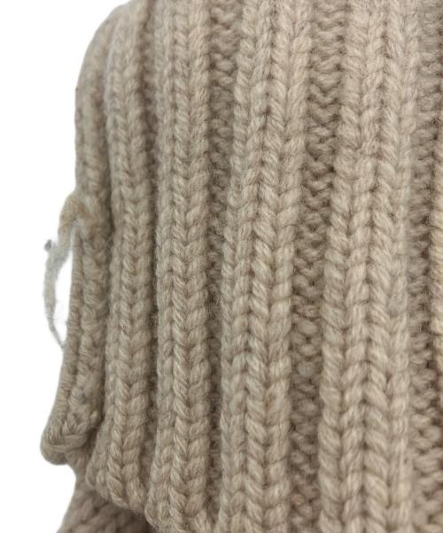 RRL（ダブルアールエル）RRL (ダブルアールエル) クルーネックウールニット ベージュ サイズ:不明の古着・服飾アイテム