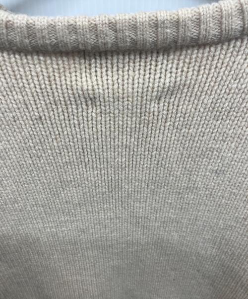 RRL（ダブルアールエル）RRL (ダブルアールエル) クルーネックウールニット ベージュ サイズ:不明の古着・服飾アイテム