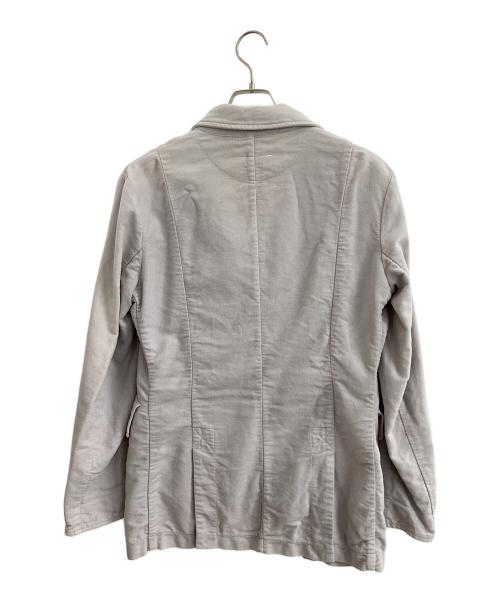 Martin Margiela 6（マルタンマルジェラ 6）Martin Margiela 6 (マルタンマルジェラ 6) モールスキンジャケット グレー サイズ:38の古着・服飾アイテム