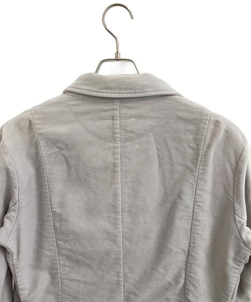 Martin Margiela 6（マルタンマルジェラ 6）Martin Margiela 6 (マルタンマルジェラ 6) モールスキンジャケット グレー サイズ:38の古着・服飾アイテム
