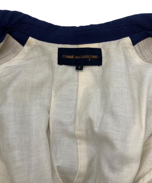 COMME des GARCONS（コムデギャルソン）COMME des GARCONS (コムデギャルソン) 燕尾ロングジャケット ネイビー サイズ:Ｓの古着・服飾アイテム