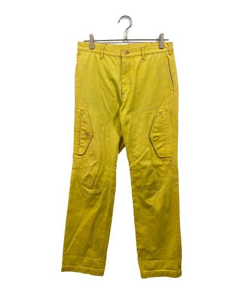 COMME des GARCONS HOMME（コムデギャルソン オム）COMME des GARCONS HOMME (コムデギャルソン オム) パンツ イエロー サイズ:SIZE Mの古着・服飾アイテム