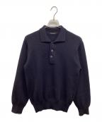 Y's for menワイズフォーメン）の古着「ポロニット」｜ネイビー