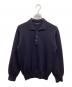 Y'S for men（ワイズフォーメン）の古着「ポロニット」｜ネイビー