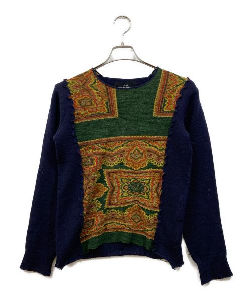 tricot COMME des GARCONS（トリココムデギャルソン）tricot COMME des GARCONS (トリココムデギャルソン) ニット ネイビー サイズ:SIZE Freeの古着・服飾アイテム