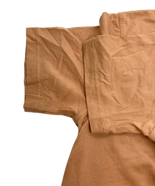BURBERRY（バーバリー）BURBERRY (バーバリー) ロゴ刺繍Tシャツ ブラウン サイズ:Sの古着・服飾アイテム