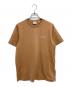 BURBERRY（バーバリー）の古着「ロゴ刺繍Tシャツ」｜ブラウン