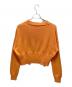 MARNI (マルニ) クルーネックダメージニット オレンジ サイズ:38：16000円