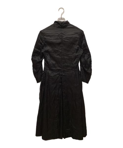Paul Harnden（ポールハーデン）Paul Harnden (ポールハーデン) シルクロングコート ブラック サイズ:Ｍの古着・服飾アイテム
