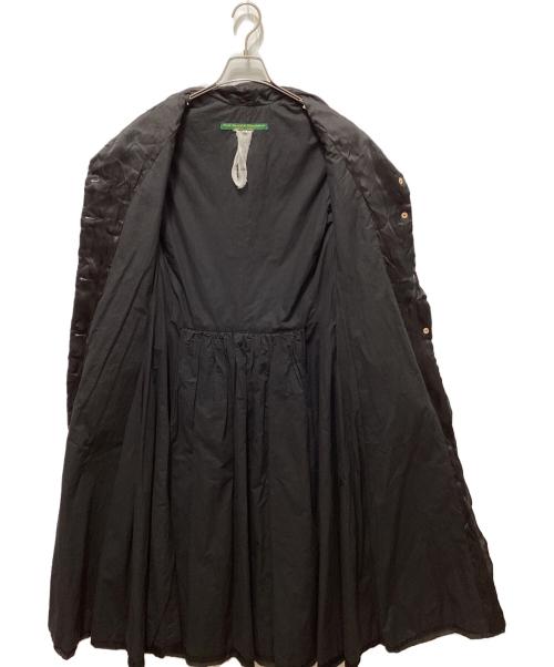 Paul Harnden（ポールハーデン）Paul Harnden (ポールハーデン) シルクロングコート ブラック サイズ:Ｍの古着・服飾アイテム