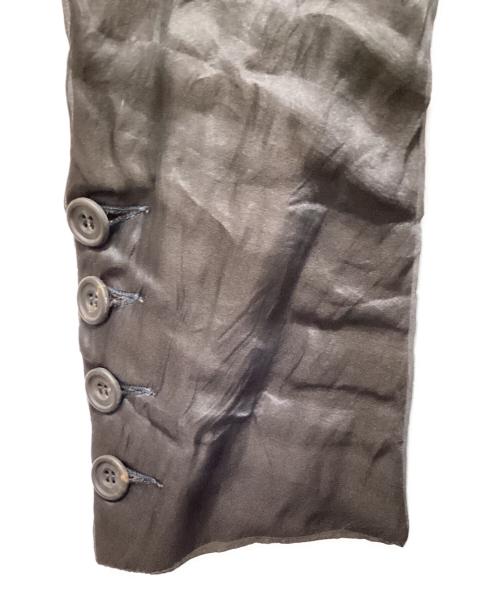 Paul Harnden（ポールハーデン）Paul Harnden (ポールハーデン) シルクロングコート ブラック サイズ:Ｍの古着・服飾アイテム