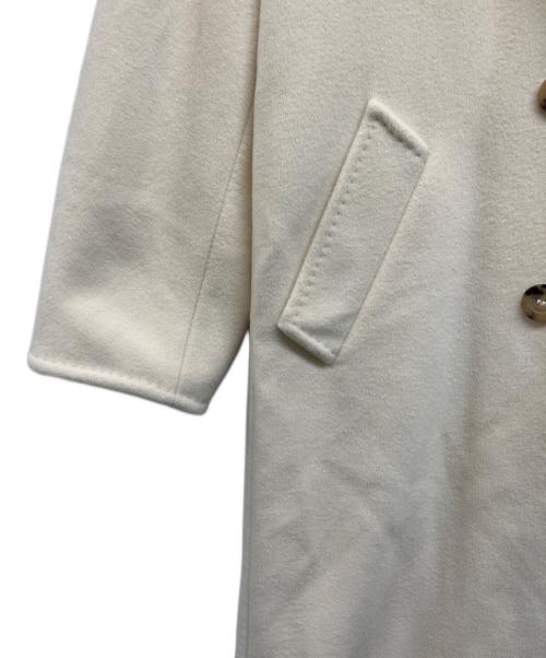 MaxMara（マックスマーラ）MaxMara (マックスマーラ) 101801 アイコンコート アイボリー サイズ:38の古着・服飾アイテム