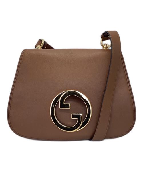 GUCCI（グッチ）GUCCI (グッチ) 2WAYバッグ ブラウンの古着・服飾アイテム