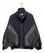 MAISON SPECIALメゾンスペシャル）の古着「Wool Mixed Prime-Over Track Jacket」｜ブラック