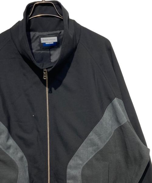 MAISON SPECIAL（メゾンスペシャル）MAISON SPECIAL (メゾンスペシャル) Wool Mixed Prime-Over Track Jacket ブラック サイズ:2の古着・服飾アイテム