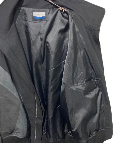 MAISON SPECIAL（メゾンスペシャル）MAISON SPECIAL (メゾンスペシャル) Wool Mixed Prime-Over Track Jacket ブラック サイズ:2の古着・服飾アイテム