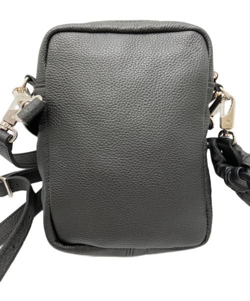 MAISON SPECIAL（メゾンスペシャル）MAISON SPECIAL (メゾンスペシャル) Leather Mini Pouch With Drawstring Charm ブラックの古着・服飾アイテム