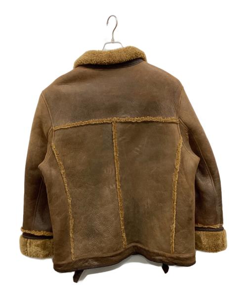 NIGEL CABOURN（ナイジェルケーボン）NIGEL CABOURN (ナイジェルケーボン) ムートンジャケット ブラウン サイズ:XXLの古着・服飾アイテム