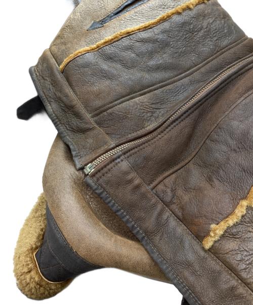 NIGEL CABOURN（ナイジェルケーボン）NIGEL CABOURN (ナイジェルケーボン) ムートンジャケット ブラウン サイズ:XXLの古着・服飾アイテム