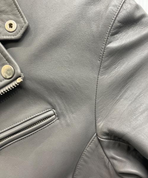 Cinquanta（チンクワンタ）Cinquanta (チンクワンタ) セミダブルライダースジャケット グレー サイズ:48の古着・服飾アイテム