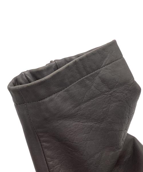 Cinquanta（チンクワンタ）Cinquanta (チンクワンタ) セミダブルライダースジャケット グレー サイズ:48の古着・服飾アイテム