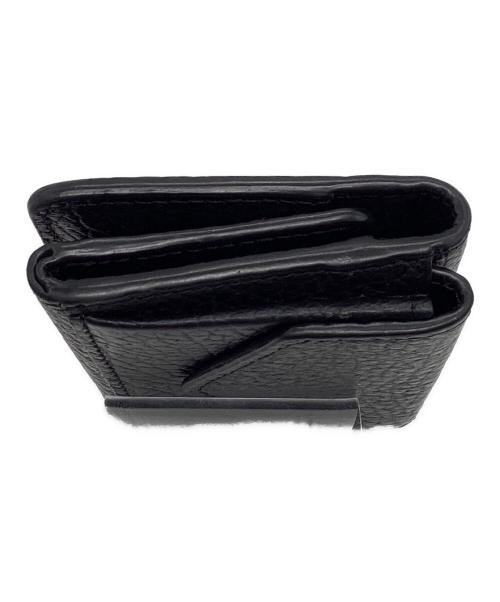 Maison Margiela（メゾンマルジェラ）Maison Margiela (メゾンマルジェラ) コンパクトウォレット ブラックの古着・服飾アイテム