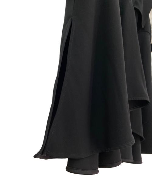 ENFOLD（エンフォルド）ENFOLD (エンフォルド) SLEEVE-LAYERED PULLOVER ブラック サイズ:38の古着・服飾アイテム