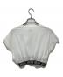 MIU MIU (ミュウミュウ) logo-underband top ホワイト サイズ:L：30000円