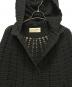 中古・古着 Saint Laurent Paris (サンローランパリ) フーデットニットポンチョ　328114 Y1BW2 ブラック サイズ:XS：42000円