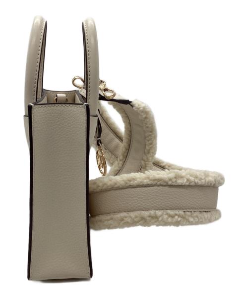 MICHAEL KORS（マイケル・コース）MICHAEL KORS (マイケル・コース) 2WAYショルダーバッグ アイボリーの古着・服飾アイテム
