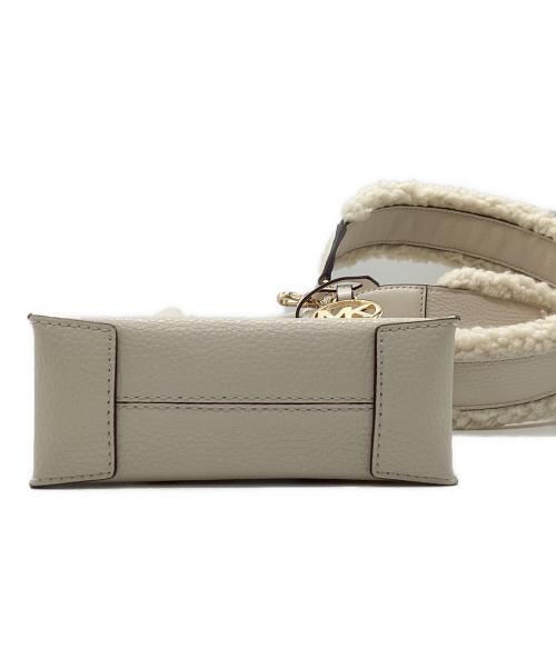 MICHAEL KORS（マイケル・コース）MICHAEL KORS (マイケル・コース) 2WAYショルダーバッグ アイボリーの古着・服飾アイテム