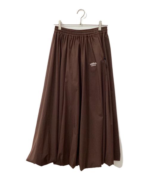 Thousand Mile（サウザンドマイル）Thousand Mile (サウザンドマイル) Americana (アメリカーナ) バルーンスカート ブラウン サイズ:Freeの古着・服飾アイテム