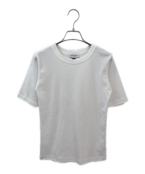 MADISON BLUE（マディソンブルー）MADISON BLUE (マディソンブルー) CREW NECK H/S TEE ホワイト サイズ:XSの古着・服飾アイテム