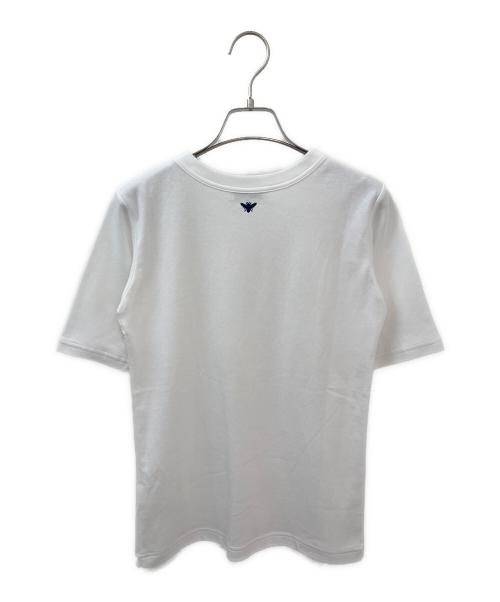 MADISON BLUE（マディソンブルー）MADISON BLUE (マディソンブルー) CREW NECK H/S TEE ホワイト サイズ:XSの古着・服飾アイテム