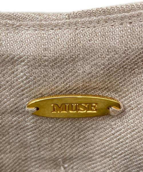 MUSE de Deuxieme Classe（ミューズ ドゥーズィエム クラス）MUSE de Deuxieme Classe (ミューズ ドゥーズィエム クラス) OGLINEN タイトスカート ベージュ サイズ:34の古着・服飾アイテム