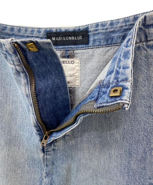 MADISON BLUE（マディソンブルー）MADISON BLUE (マディソンブルー) HEM CUT MID-LENGTH SK インディゴ サイズ:00の古着・服飾アイテム