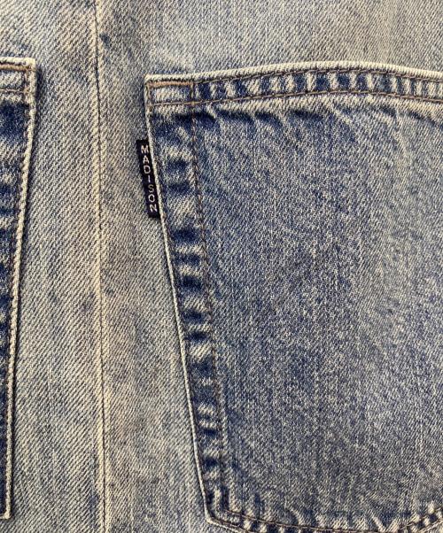 MADISON BLUE（マディソンブルー）MADISON BLUE (マディソンブルー) HEM CUT MID-LENGTH SK インディゴ サイズ:00の古着・服飾アイテム