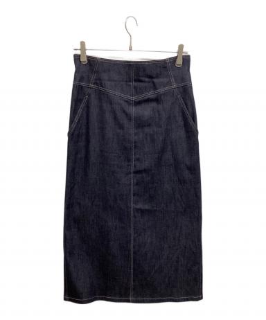 中古・古着通販】ANAYI (アナイ) デニムライクセミタイトスカート
