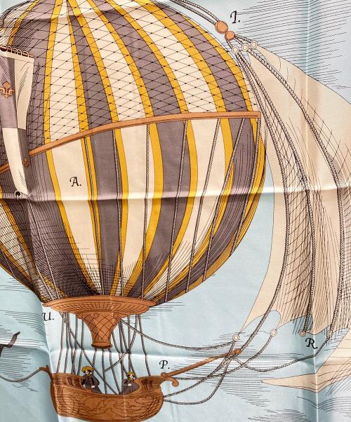 manipuri（マニプリ）manipuri (マニプリ) シルクスカーフ ブルー 未使用品の古着・服飾アイテム