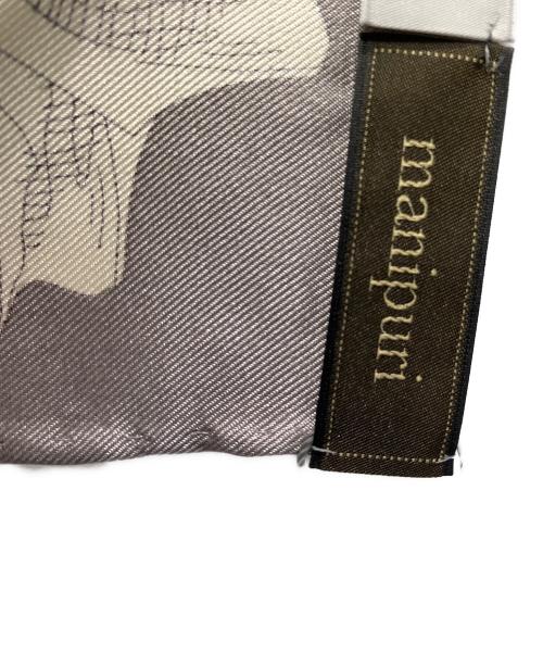 manipuri（マニプリ）manipuri (マニプリ) シルクスカーフ ブルー 未使用品の古着・服飾アイテム