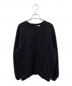 MUSE de Deuxieme Classeミューズ ドゥーズィエム クラス）の古着「dumblefit クルーネック プルオーバー」｜ブラック