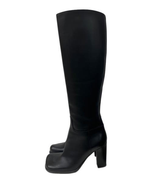 BOTTEGA VENETA（ボッテガベネタ）BOTTEGA VENETA (ボッテガベネタ) ロングブーツ ブラック サイズ:37の古着・服飾アイテム