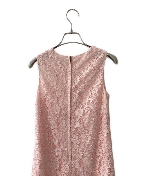 DOLCE & GABBANA（ドルチェ＆ガッバーナ）DOLCE & GABBANA (ドルチェ＆ガッバーナ) レースワンピース ピンク サイズ:11/12の古着・服飾アイテム